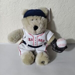 2003 Starbucks 1st Edition MLB Boston Red Sox Baseball Bear Plush NWT